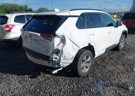 2024 Toyota Rav4 Hybrid Xle from USA, damaged, VIN JTMRWRFVXRD233824